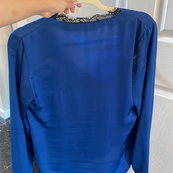 Blue Lace Top - Picture 3 of 3